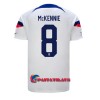 Virallinen Fanipaita Yhdysvallat Weston McKennie 8 Kotipelipaita MM-Kisat 2022 - Miesten